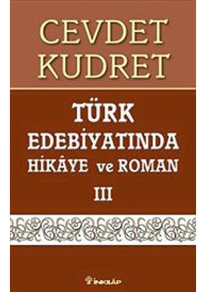 Türk Edebiyatında Hikaye ve Roman 3