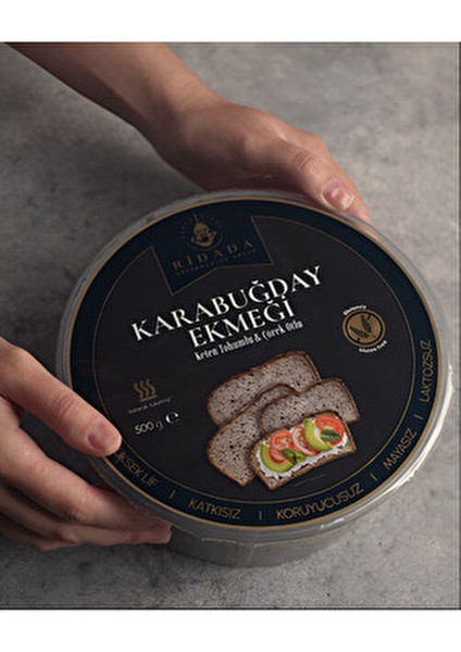 Glutensiz Karabuğday Ekmeği 500G Tek Parça Doğal ve Sağlıklı Alternatif