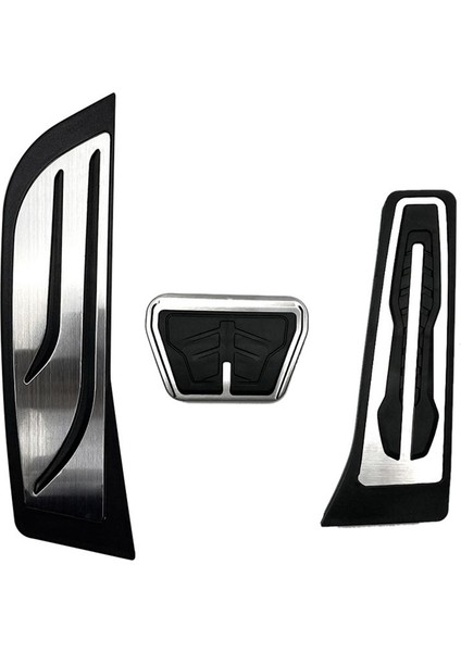 Yakıt Freni Pedalı Ayak Dinlenme Pedalları Plaka Kapağı Bmw Için Rhd 1 2 3 4 5 7 Serisi X3 X4 X5 X6 F30 F10 E39 E90 E60 (Yurt Dışından)