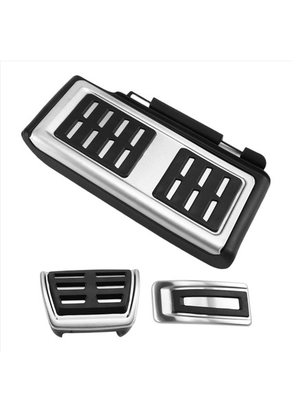 1997-2019&#39;DA Vw Golf Mk7 Için Paslanmaz Çelik Kauçuk Fren Hızlandırıcı Pedalı Anti-Slip Sportif Estetik (Yurt Dışından) fiyatları