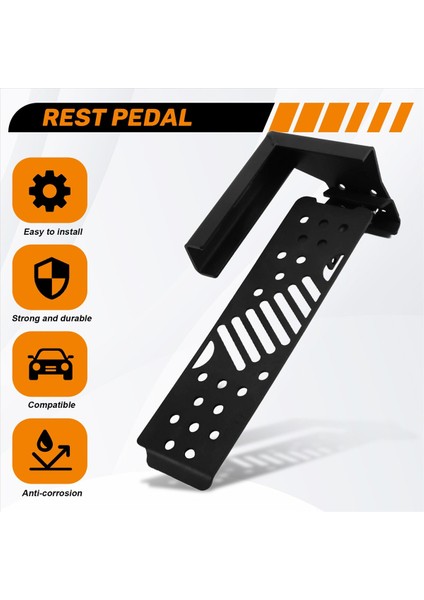 Ölü Pedal Sürücüsü Ayak Dinlenme Jeep Wrangler Için Sol Yan Kick Panel Jl Jlu 2018 - 2022 Gladiator Jt 2020 (Yurt Dışından) fırsatları