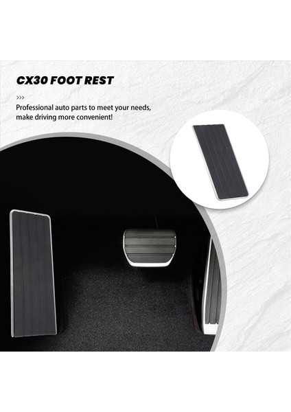 Otomatik Alüminyum Ayak Dönemi Sol Ayak Destek Pedalı Kapak Döşeme Mazda Için Uygun CX30 Cx-30 2020 2021 (Yurt Dışından) indirimleri
