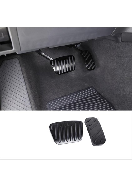 Toyota Land Cruiser 250 Prado LC250 2024 Aksesuarlar Paslanmaz Çelik, B Için Araba Freni Pedal Gaz Hızlandırıcı Pedal Kapağı (Yurt Dışından) fiyatları