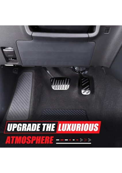 Toyota Land Cruiser 250 Prado LC250 2024 Aksesuarlar Paslanmaz Çelik, B Için Araba Freni Pedal Gaz Hızlandırıcı Pedal Kapağı (Yurt Dışından) modelleri