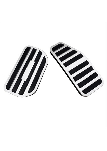 Araba Hızlandırıcı Fren Pedalı Pad Suzuki Swift Zc/zd Serisi Için Alüminyum Alaşımını Kaplar 2024+ Kaçan Önleyici Fren Sticker Gümüş (Yurt Dışından)