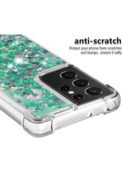 Samsung Galaxy S21 Ultra 5g Glitter Sparkle Sevimli Quicksand Için Telefon Kılıfı (Yurt Dışından) modelleri