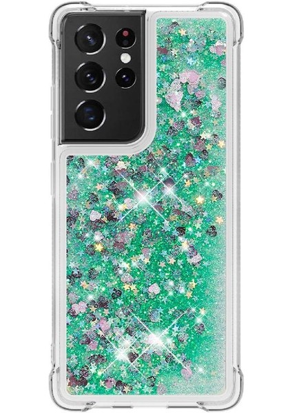 Samsung Galaxy S21 Ultra 5g Glitter Sparkle Sevimli Quicksand Için Telefon Kılıfı (Yurt Dışından) fırsatları