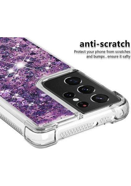 Samsung Galaxy S21 Ultra 5g Glitter Sparkle Sevimli Quicksand Için Telefon Kılıfı (Yurt Dışından) fiyatları