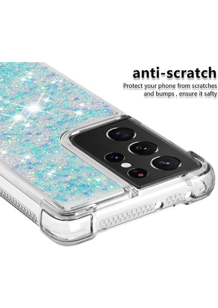 Samsung Galaxy S21 Ultra 5g Glitter Sparkle Sevimli Quicksand Için Telefon Kılıfı (Yurt Dışından) modelleri