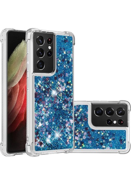 Samsung Galaxy S21 Ultra 5g Glitter Sparkle Sevimli Quicksand Için Telefon Kılıfı (Yurt Dışından) fırsatları