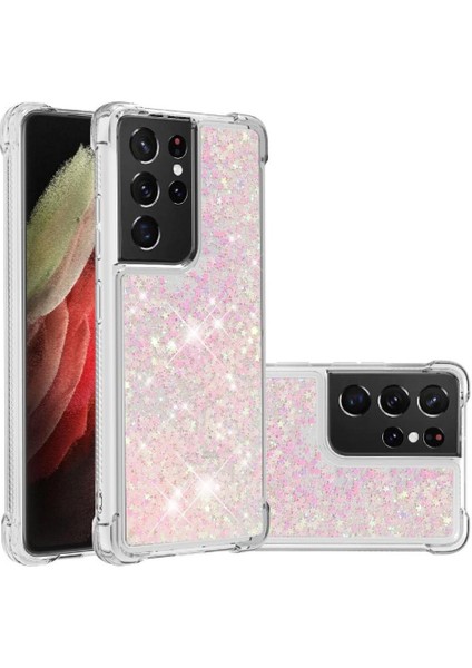 Samsung Galaxy S21 Ultra 5g Glitter Sparkle Sevimli Quicksand Için Telefon Kılıfı (Yurt Dışından) fiyatları