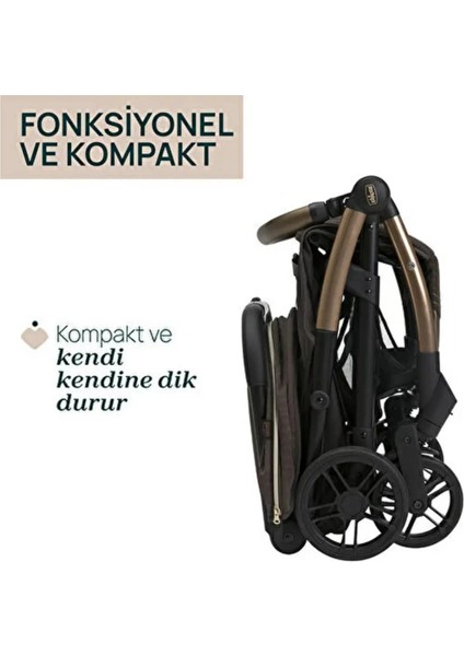 Goody Xplus Kabin Travel Sistem-Seyahat Sistem Bebek Arabası Bronze Lizard Re_lux indirimleri