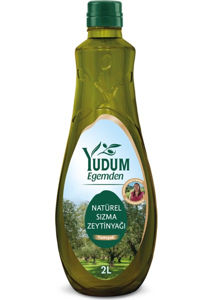 Egemden Natürel Sızma Zeytinyağı Yumuşak Lezzet 2 LT
