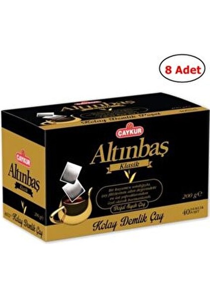 Altınbaş Sade Demlik Poşet Çay 200 gr 40'lı x 8 Kolay Demlik Çay indirimleri