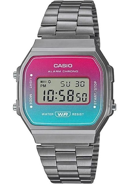 A168WERB-2ADF Retro Kol Saati