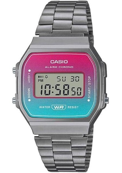 A168WERB-2ADF Retro Kol Saati