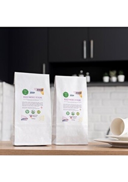 Kokusuz Bulaşık Makinesi Deterjanı 2'li Paket 100 Yıkama Hassas Ciltler İçin fırsatları