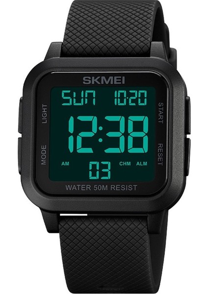 Kare Aydınlık Erkek Öğrenci Saati Genç Su Geçirmez Spor Saat (Yurt Dışından)