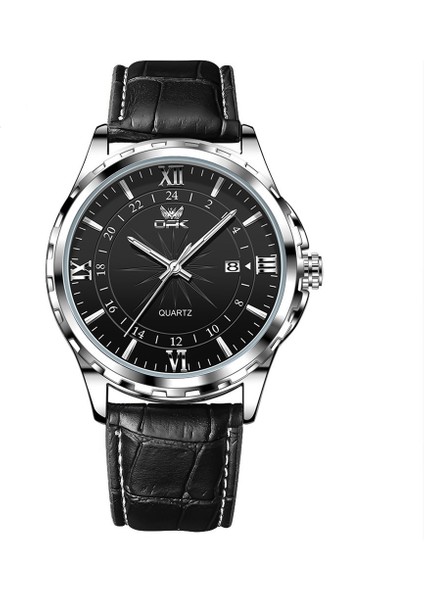 Su Geçirmez Işıklı Erkek Saati Moda Lüks Saat Iş Kişilik Kuvars (Yurt Dışından)