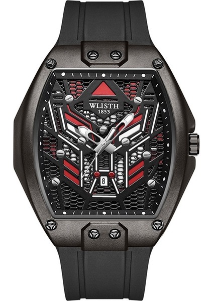 Erkekler Için Serin Spor Takvim Su Geçirmez Erkek Saati Mizaç Kuvars Saat (Yurt Dışından)