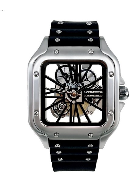 Kuvars Kare Içi Boş Tabanlı Saat (Yurt Dışından)