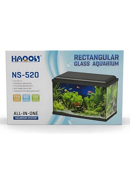 NS-520 Set Akvaryum Ledli 45LT fiyatları