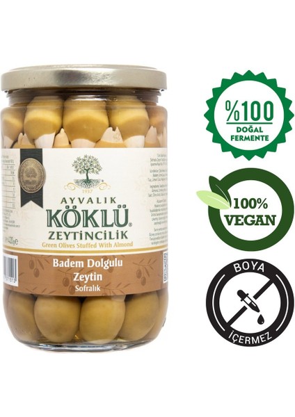 Badem Dolgulu Zeytin 660 cc fiyatları