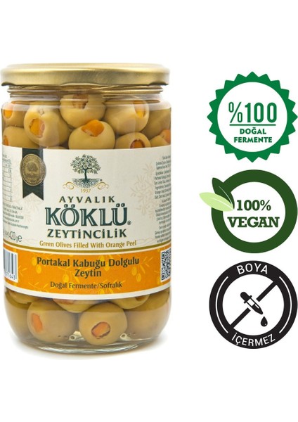Portakal Kabuğu Dolgulu Zeytin 660 cc fiyatları