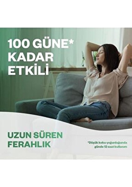 Elektrikli Oda Kokusu Yedek Şişe Vanilya Büyüsü x 3 - Esansiyel Yağlar İçerir Huzur Verici