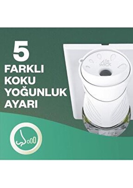 Elektrikli Oda Kokusu Yedek Şişe Vanilya Büyüsü x 3 - Esansiyel Yağlar İçerir Huzur Verici
