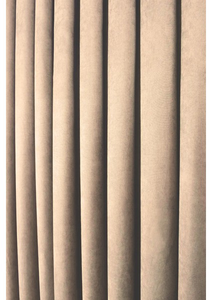 Ada Petek Fon Perde Bej 1/3 Sık Pile 1.sınıf Kalite Tek Kanat fırsatları