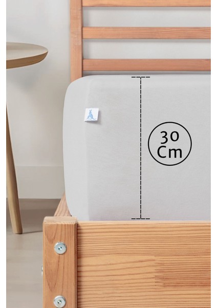 Sertifikalı Organik Pamuklu Lastikli Çarşaf Silver L Tek Kişilik - Çift Kişilik L Örme Penye modelleri