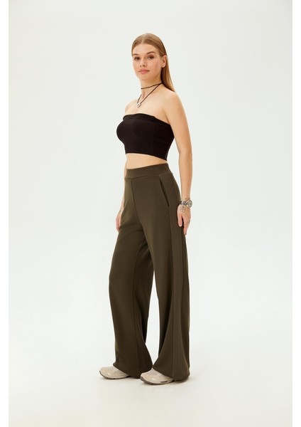 Pamuklu Rahat Kesim Örme Pantolon fırsatları