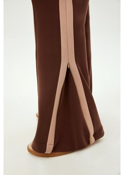 Beli Lastikli Nervürlü Modal Karışım Örme Pantolon indirimleri