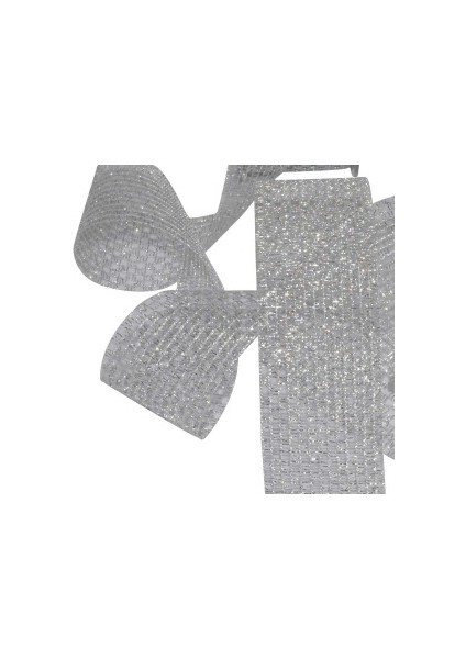 File Sim Kurdele 25 mm Gümüş 5 Metre