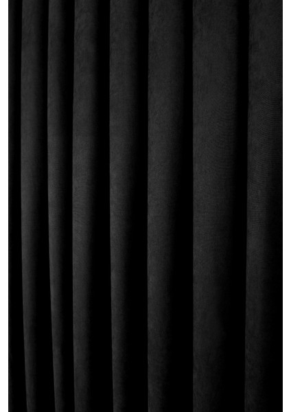 Ada Petek Fon Perde Siyah 1/3 Sık Pile 1.sınıf Kalite Tek Kanat fırsatları