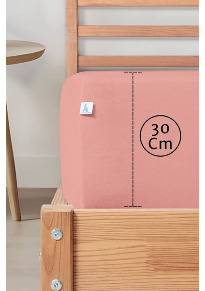 Sertifikalı Organik Pamuklu Lastikli Çarşaf Pudra L Tek Kişilik - Çift Kişilik L Örme Penye modelleri