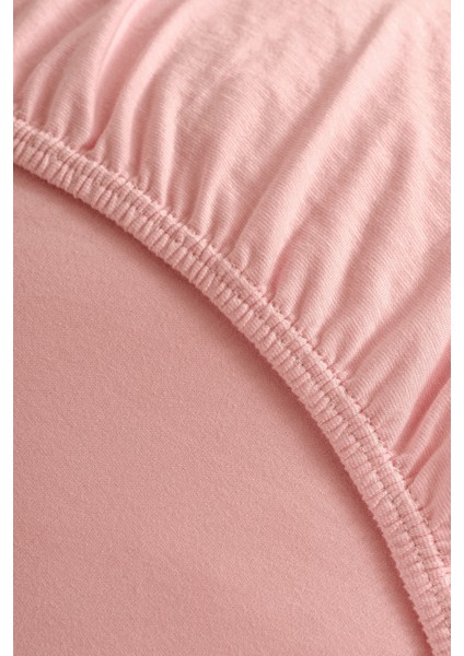 Sertifikalı Organik Pamuklu Lastikli Çarşaf Pudra L Tek Kişilik - Çift Kişilik L Örme Penye indirimleri