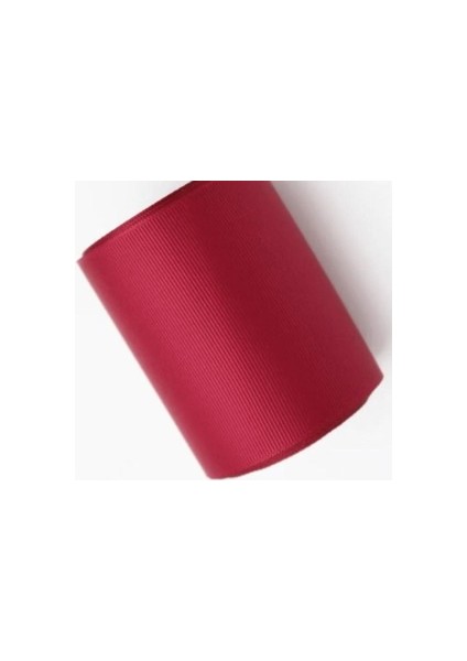 Grogren Kurdele 1 cm 10 Metre Bordo