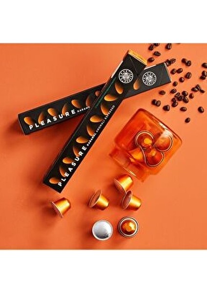 Karamel Aromalı Kapsül Kahve 10'lu Kutu Nespresso Uyumlu Lezzetli Kahve Deneyimi fiyatları