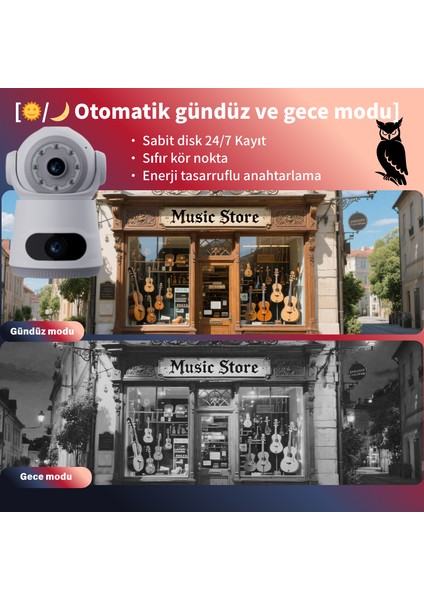 Akıllı Bebek Gözetici & Ev Güvenliği: 6mp Çift Lens 360° Wifi Ptz Kamera - Hareket/ses Algılama, Gece Görüş, Iki Yönlü Ses, IP66, 7/24 fırsatları