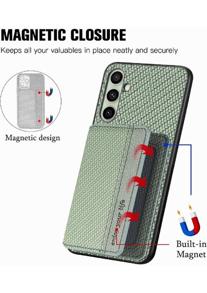 Samsung Galaxy A56 Stand Fonksiyonu Rfıd Engelleme Manyetik Kart Için Kılıf (Yurt Dışından) fırsatları