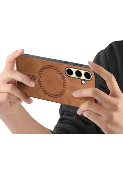 Samsung Galaxy A56 Magsafe Araba Mounts Hafif Kablosuz Için Flip Case (Yurt Dışından) fırsatları