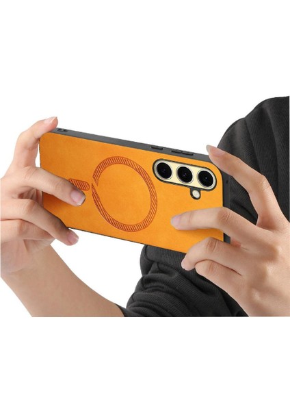 Samsung Galaxy A56 Magsafe Araba Mounts Hafif Kablosuz Için Flip Case (Yurt Dışından) fiyatları