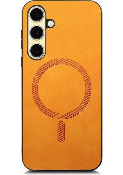 Samsung Galaxy A56 Magsafe Araba Mounts Hafif Kablosuz Için Flip Case (Yurt Dışından) modelleri