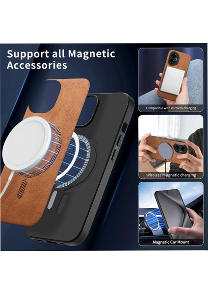 Onur Için Flip Case 300 Kablosuz Şarj Magsafe Araba Mounts Hafif (Yurt Dışından) indirimleri