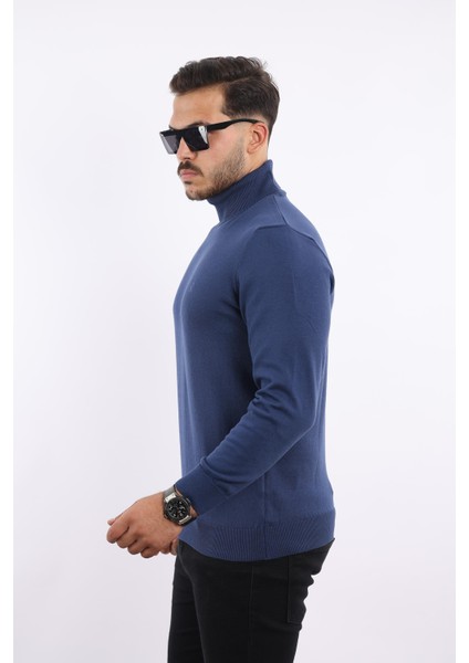 Erkek Balıkçı Yaka Triko Kazak — %100 Pamuk, Klasik fiyatları