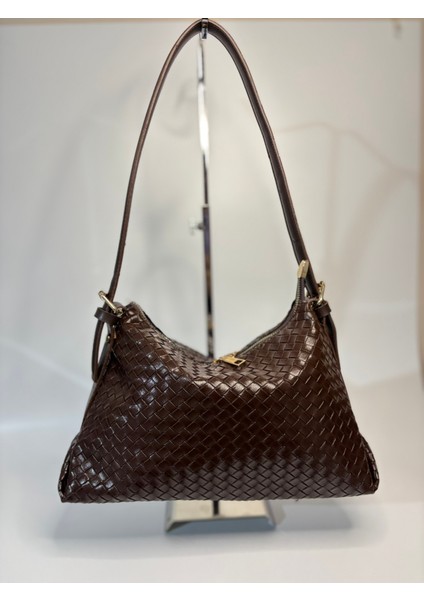 Ariaa Bombelli Kahverengi Tek Askılı Omuz Çantası