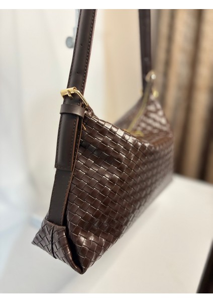 Ariaa Bombelli Kahverengi Tek Askılı Omuz Çantası fiyatları