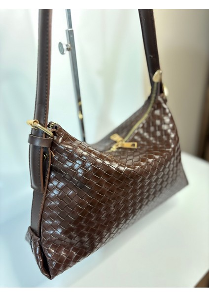 Ariaa Bombelli Kahverengi Tek Askılı Omuz Çantası modelleri